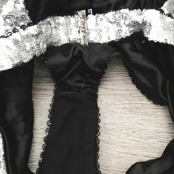 New!For‎ Love and Lemons Sequin Glimmer Panty - Picture 8 of 10